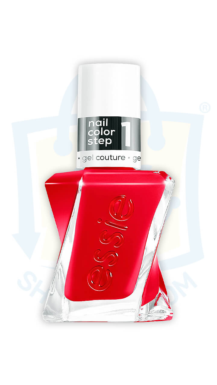 Longwear gel nail polish, red, gel couture, rock the runway