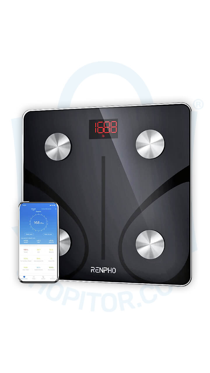 Smart Body Fat Scale Analyzer with Smartphone App
